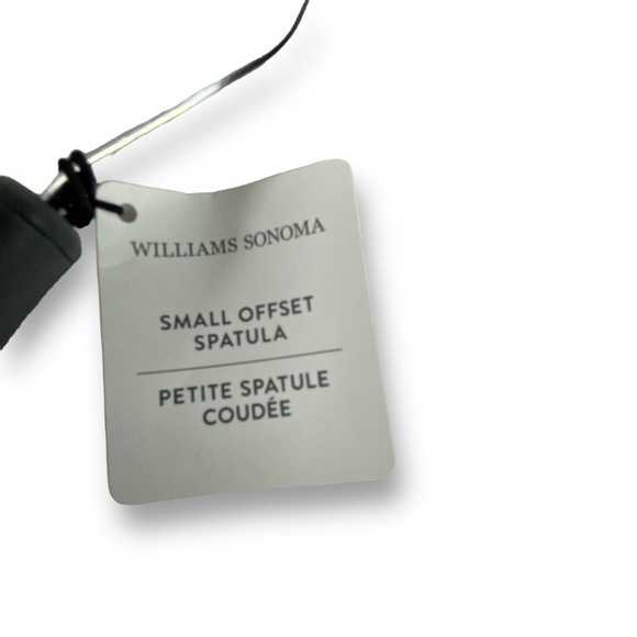 Williams Sonoma Set Of Two One Small And Large Offset Spatulas Gray Handles  - Picture 7 of 12